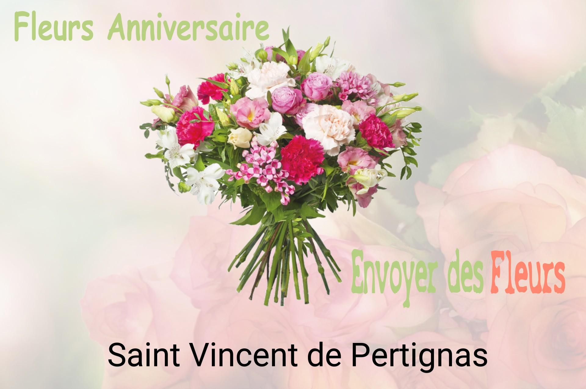 Bouquet de fleurs d’anniversaire livré à Saint-Vincent-de-Pertignas